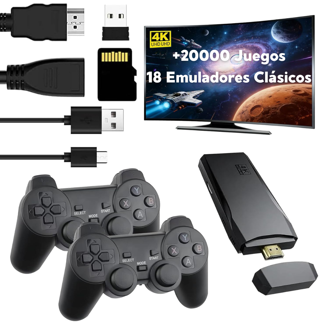 Consola Retro con 10.000 Juegos Clásicos
