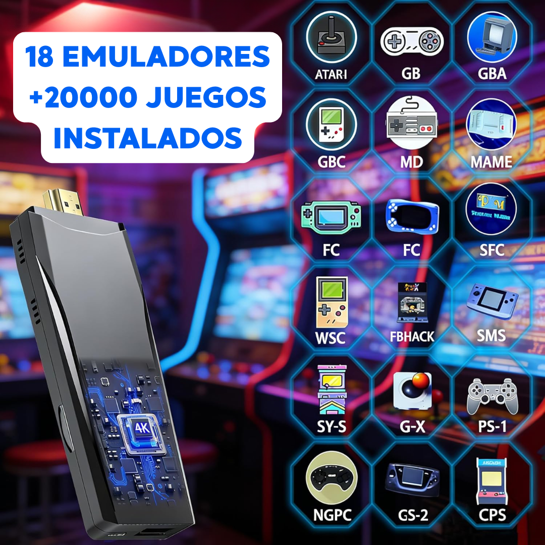 Consola Retro con 10.000 Juegos Clásicos