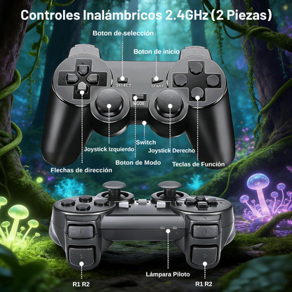 Consola Retro con 10.000 Juegos Clásicos